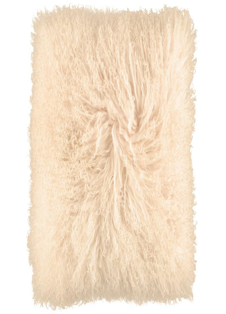 Lammeskindspude | Langhåret | 28x56 cm