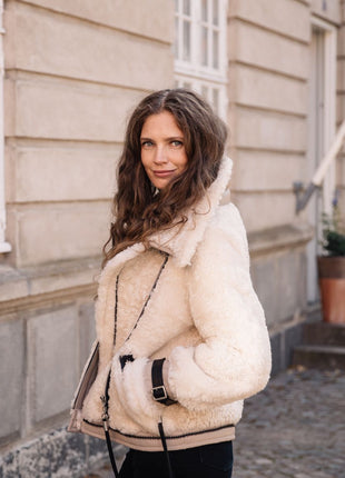 Nicki Jakke Blågrå