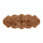 Fellvang Dobbelt Lammeskind | Langhåret | New Zealand | 160x60 cm Toffee