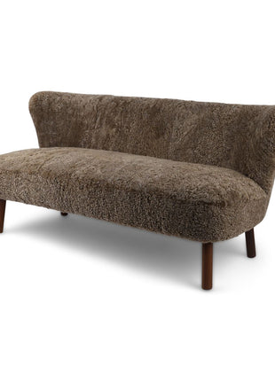 Emanuel 2 seater Sofa Lysebrun