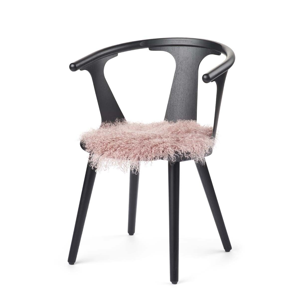 Sædehynde | Krøllet | Tibet | Ø38 cm Rosa