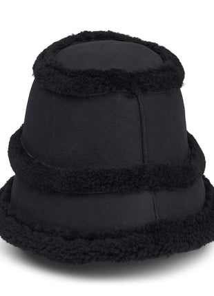 Sille Hat | 100% Lammeskindsuld Sort