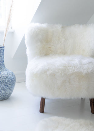 Emil lænestol | Langhåret Honning