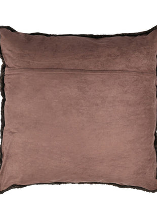 Maxi Float Pude | Korthåret | New Zealand | 90x90 cm Chokolade