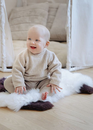 Fåretæppe | Langhåret | New Zealand Hvid