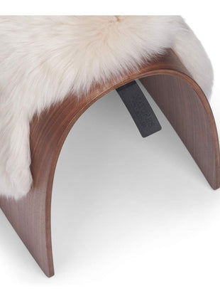 Betræk til skammel | Langhåret Beige