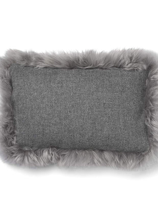 Pude af uld | Langhåret | 52x52 cm | 34x52 cm