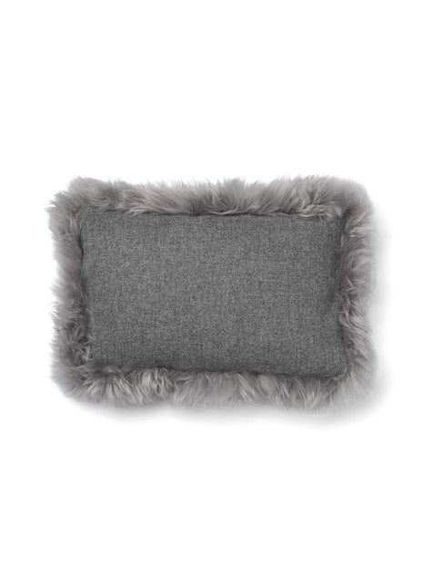 Pude af uld | Langhåret | 52x52 cm | 34x52 cm