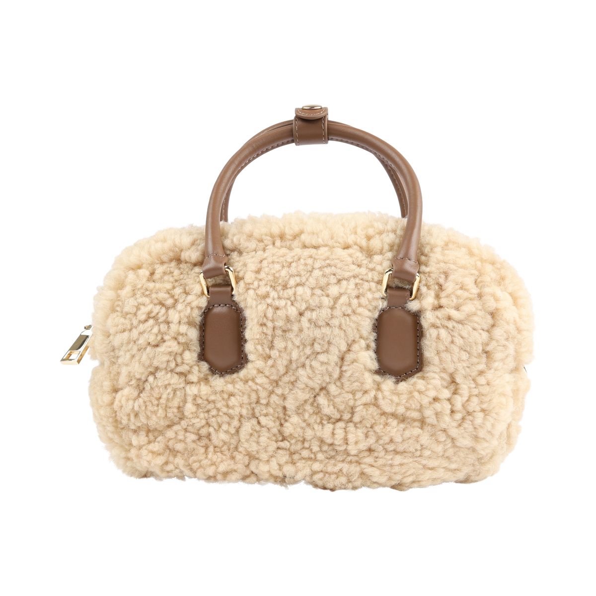 Chloe Bowlingtaske | Lammeskind Beige