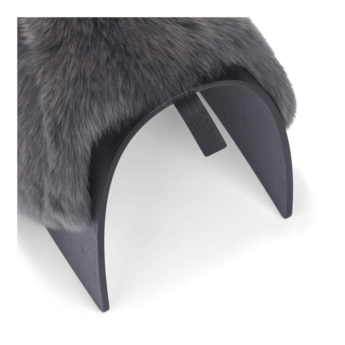 Sheep Stool cover | Langhåret | New Zealand Stålgrå