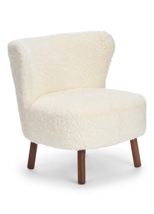 Emil lænestol | Korthåret Hvid