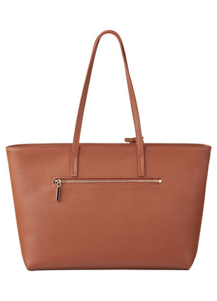 Audrey Taske | Læder Brunt læder