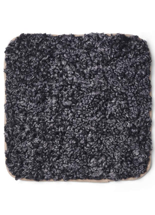 Sædehynder | Zero Waste | Lammeskind | Korthåret | 35x35 cm Koksgrå