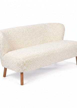 Emanuel 2-personers sofa | Designmøbel Hvid