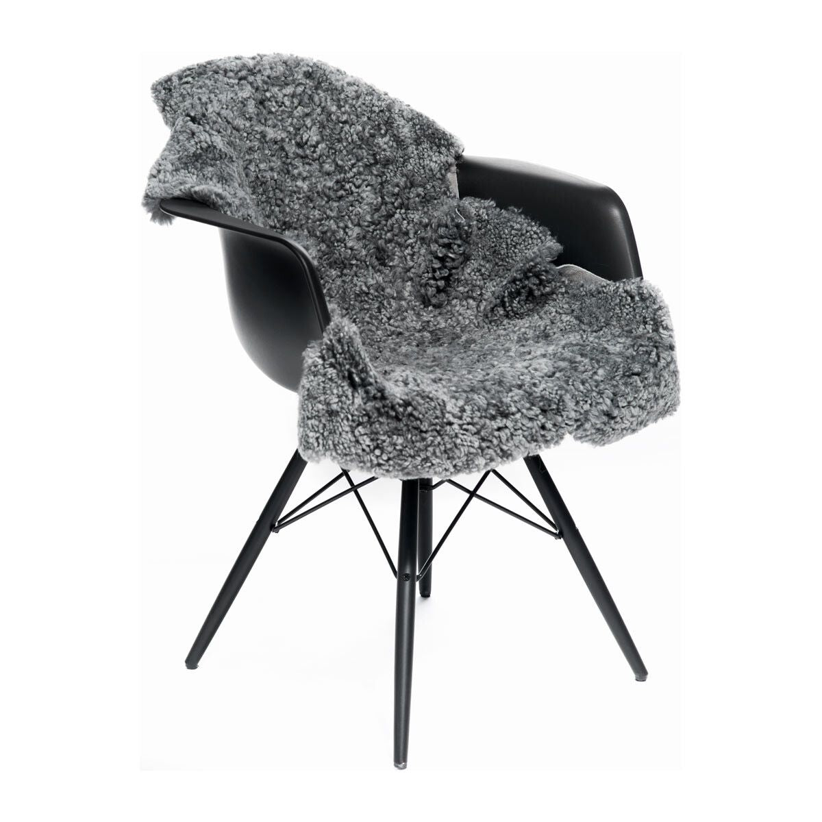 Lammeskind | Korthåret | New Zealand | 90x60 cm Lysegrå Snetop