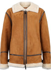 Camel/Hvid / M