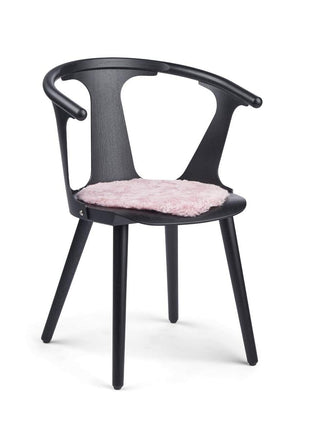 Sædehynde | Lammeskind | Korthåret | D38 cm Koral Lyserød