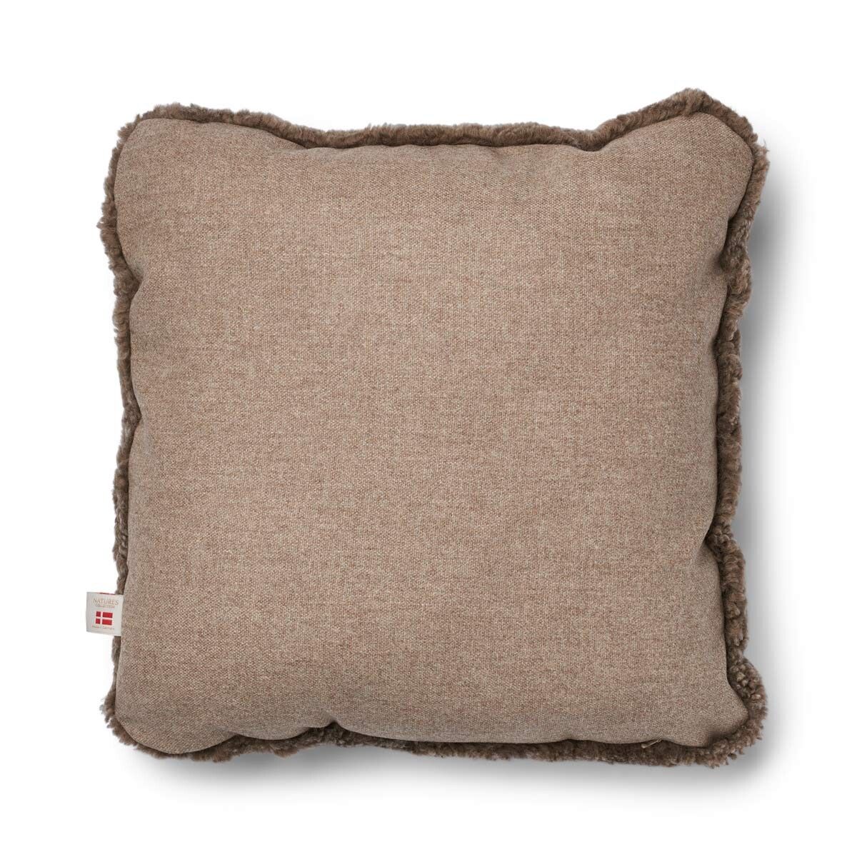 Classic Collection | Uldpude | Korthåret | 52x52 cm | 34x52 cm Beige/Taupe