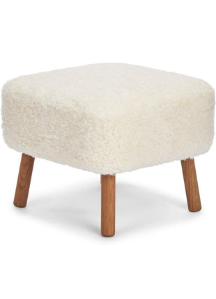 Emil fodskammel | Korthåret Hvid