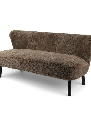 Emanuel 2 seater Sofa Lysebrun