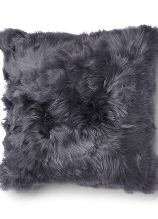 Pude af Alpaca  Mørkegrå