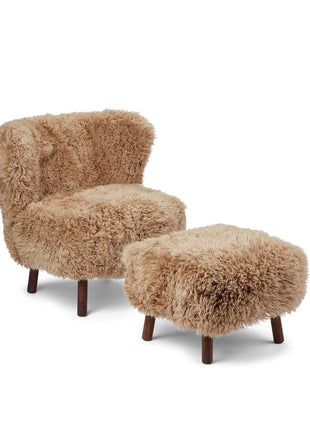 Emil lænestol | Langhåret Honning