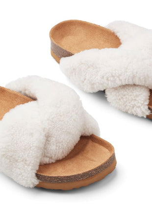 Lilly Cross Slippers Hvid