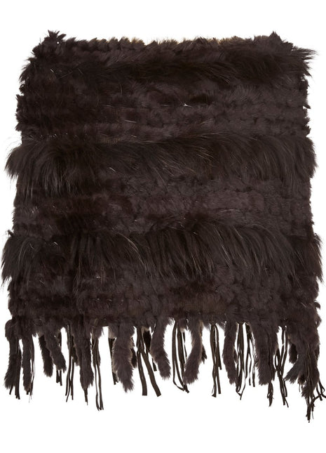 Kamilla Poncho Mørk Brun