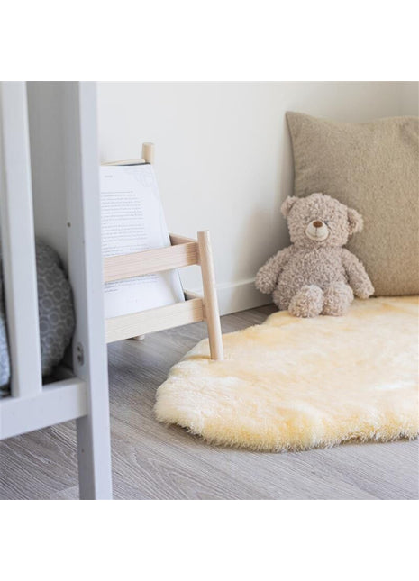 Baby Lammeskind | Korthåret | 95 cm Creme