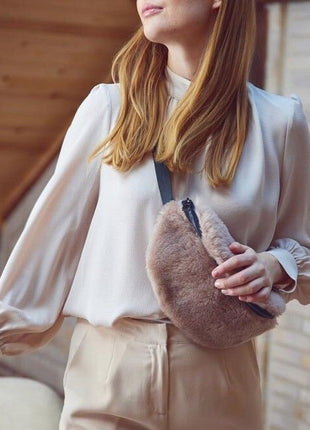 Saki Bæltetaske Beige