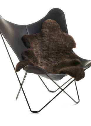 Lammeskind | Langhåret | 100-110 cm Naturbrun