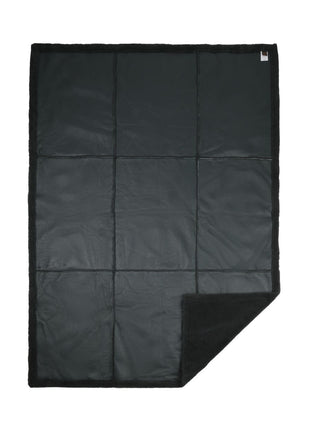 Addison Lammeskindstæppe | Double Face | Korthåret Blågrå