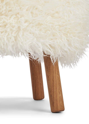 Emil fodskammel | Langhåret Hvid