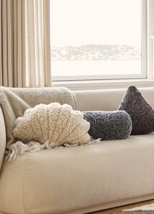 Lammeskindspude | Musling | Korthåret Koksgrå