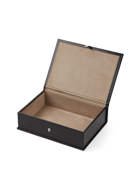 Æske | Kalvelæder | 37x27x11 cm