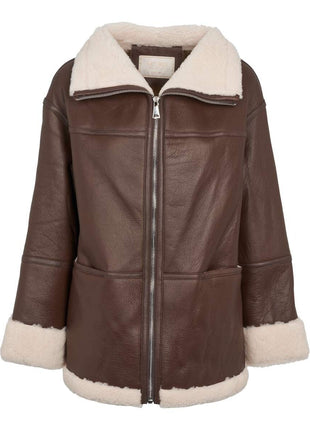 Karina Jakke Brun / Beige