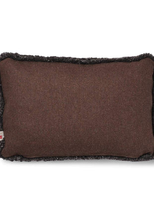 Classic Collection | Uldpude | Korthåret | 52x52 cm | 34x52 cm Brun / Mørkebrun