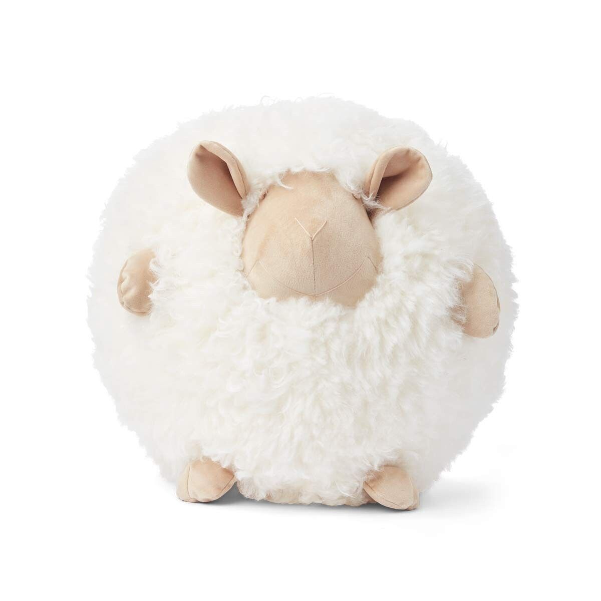 Cute Sheep | Korthåret | Ø30 cm  Beige/Hvid