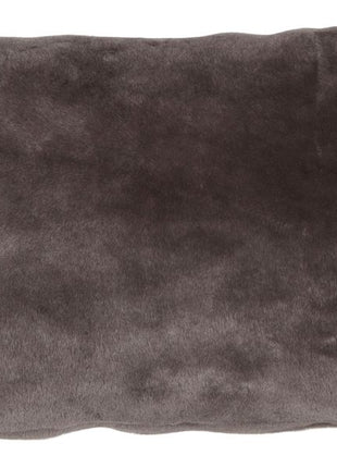 Lammeskindspude | Moccasin | 28x56 cm Mørke Grå