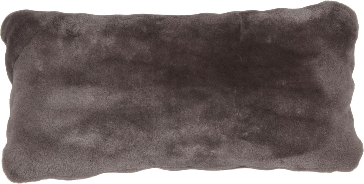 Lammeskindspude | Moccasin | Dobbeltsidet | 28x56 cm 