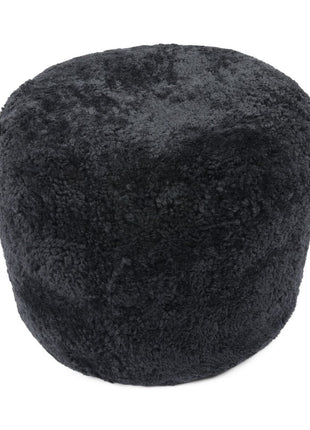Rund puf | Korthåret | New Zealand Sort