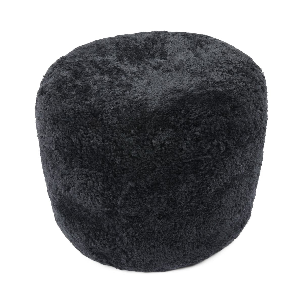 Rund puf | Korthåret | New Zealand Sort