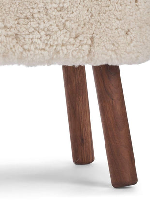 Emil fodskammel | Korthåret Beige