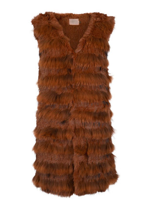 Vigga Vest Mørk Orange