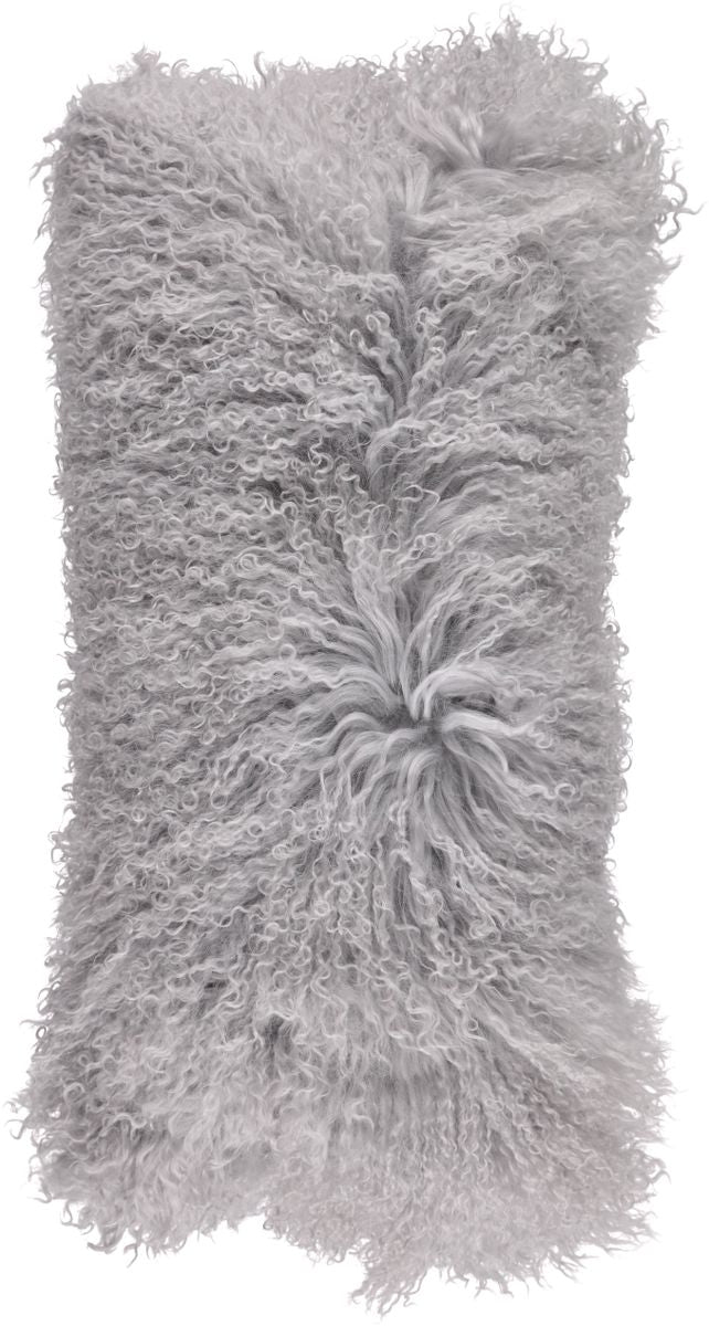 Lammeskindpude | Krøllet | Tibet | 28x56 cm