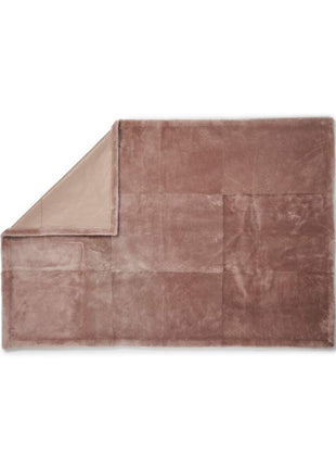 Angelina Lammeskindstæppe | Double Face Beigebrun