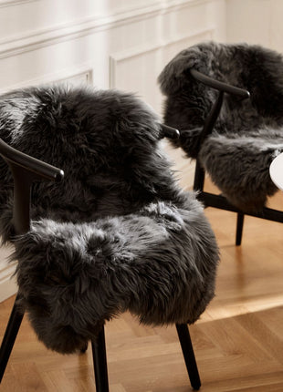 Lammeskind premium | Langhåret | New Zealand | 90x60 cm Lilla