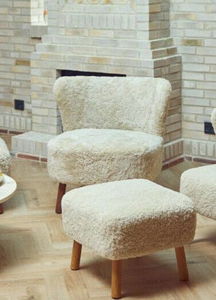 Emil lænestol | Korthåret Koksgrå