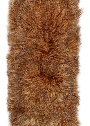 Lammeskindspude | Langhåret | 28x56 cm