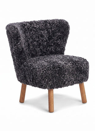 Emily Lounge Chair Antracitgrå